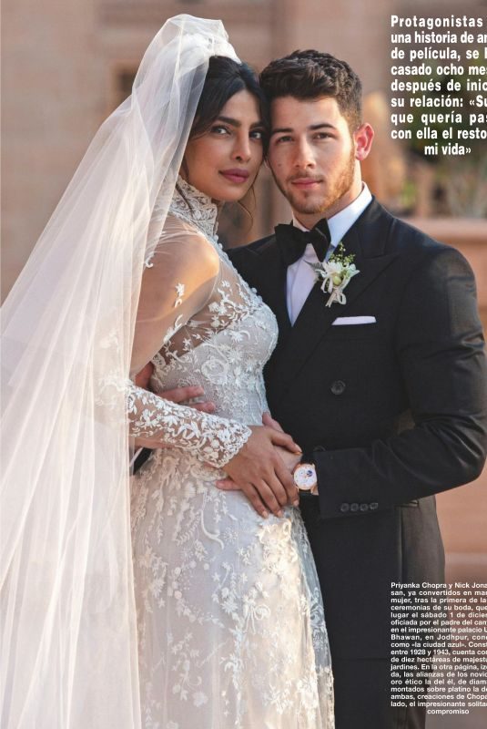 PRIYANKA CHOPRA and Nick Jonas in Hola! Magazine, Spain December 2018