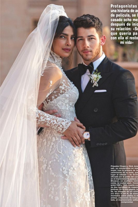 PRIYANKA CHOPRA and Nick Jonas in Hola! Magazine, Spain December 2018