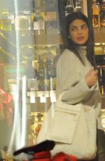 PRIYANKA CHOPRA and Nick Jonas Shopping at Hedonism Wine Warehouse in London 12/24/2018