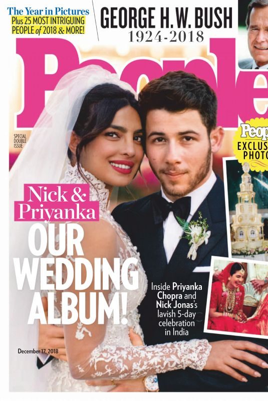 PRIYANKA CHOPRA and Nick Jonas – Wedding Photos for People Magazine, Decembar 2018