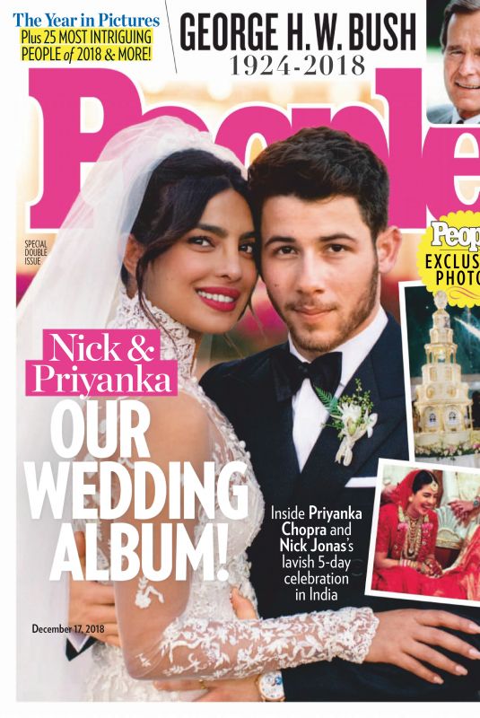 PRIYANKA CHOPRA and Nick Jonas - Wedding Photos for People Magazine, Decembar 2018