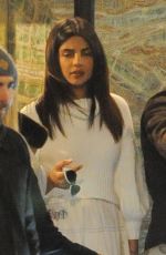 PRIYANKA CHOPRA, SOPHIE TURNER and Jonas Brothers at Sexy Fish in London 12/23/2018