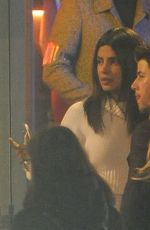 PRIYANKA CHOPRA, SOPHIE TURNER and Jonas Brothers at Sexy Fish in London 12/23/2018