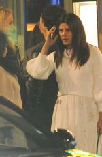 PRIYANKA CHOPRA, SOPHIE TURNER and Jonas Brothers at Sexy Fish in London 12/23/2018
