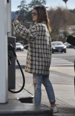 RACHEL BILSON at a Gas Station in Sherman Oaks 12/09/2019