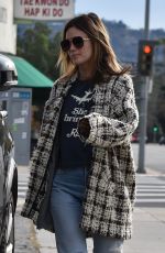 RACHEL BILSON at a Gas Station in Sherman Oaks 12/09/2019