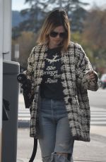 RACHEL BILSON at a Gas Station in Sherman Oaks 12/09/2019