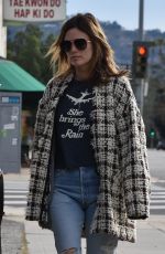 RACHEL BILSON at a Gas Station in Sherman Oaks 12/09/2019