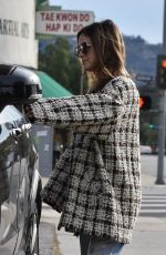 RACHEL BILSON at a Gas Station in Sherman Oaks 12/09/2019