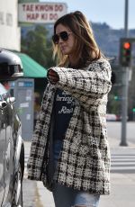 RACHEL BILSON at a Gas Station in Sherman Oaks 12/09/2019