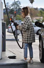 RACHEL BILSON at a Gas Station in Sherman Oaks 12/09/2019