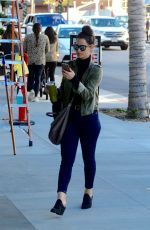 RACHEL BILSON Out Shopping in Beverly Hills 12/23/2018
