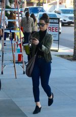 RACHEL BILSON Out Shopping in Beverly Hills 12/23/2018