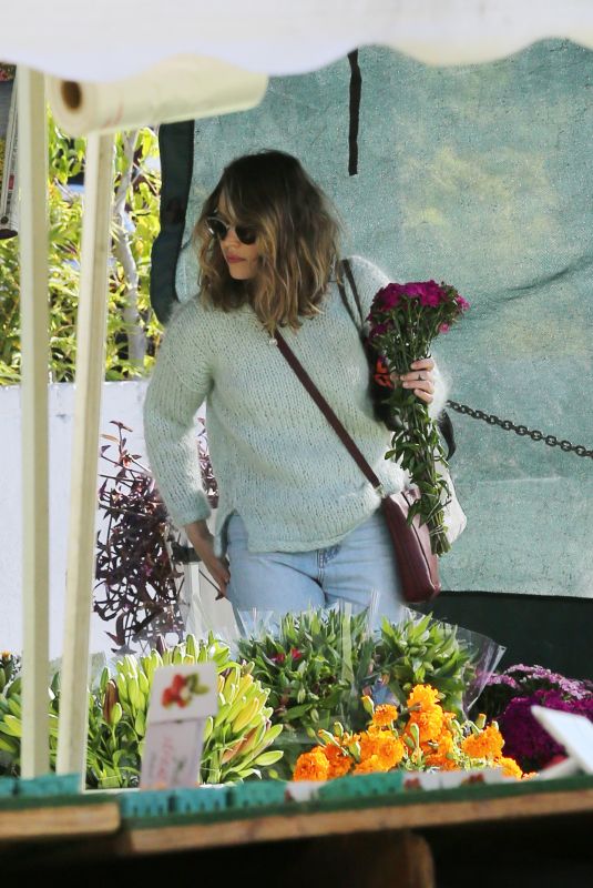RACHEL MCADAMS at Flea Market in Los Angeles 12/01/2018