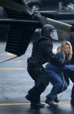 RACHEL TAYLOR on the Set of Jessica Jones, Season 3 in New York 12/14/2018