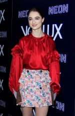 RAFFEY CASSIDY at Vox Lux Premiere in Hollywood 12/05/2018