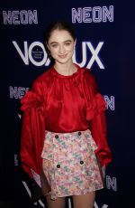 RAFFEY CASSIDY at Vox Lux Premiere in Hollywood 12/05/2018