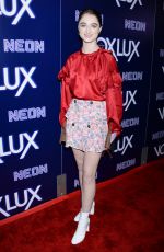 RAFFEY CASSIDY at Vox Lux Premiere in Hollywood 12/05/2018