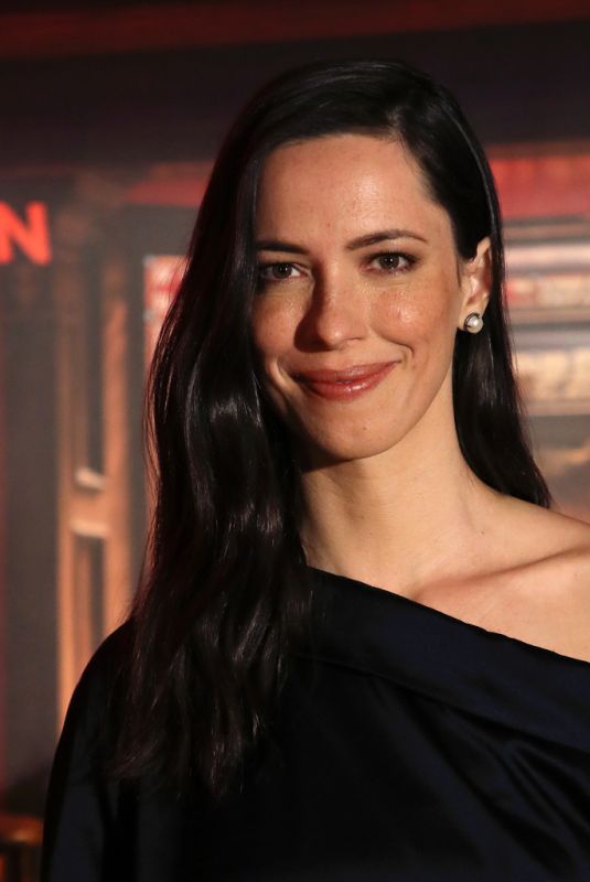 REBECCA HALL at Holmes & Watson Photocall in West Hollywood 12/14/2018