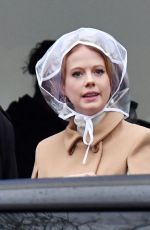 REBECCA RITTENHOUSE and ZOE BOYLE on the Set of Four Weddings and a Funeral Anthology Adaptation in London 12/05/2018