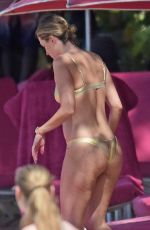 RHEA DURHAM in Bikini at a Beach in Barbados 12/30/2018