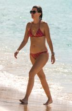 RHEA DURHAM in Bikini on the Beach in Barbados 12/27/2018