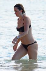 RHEA DURHAM in Bikini on the Beach in Barbados 12/28/2018