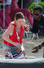 RHEA DURHAM Out in Barbados 12/29/2018