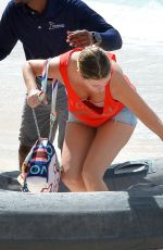 RHEA DURHAM Out in Barbados 12/29/2018