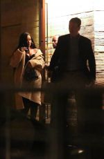 RIHANNA Out for Dinner in Malibu 12/23/2018