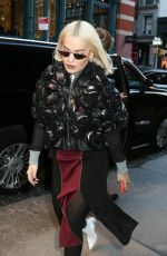 RITA ORA Arrives at Her Hotel in New York 12/18/2018