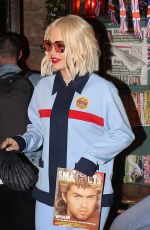 RITA ORA Arrives to Preform a Suprise Show at Abbey in West Hollwood 12/04/2018