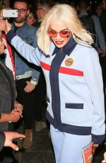 RITA ORA Arrives to Preform a Suprise Show at Abbey in West Hollwood 12/04/2018