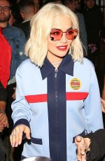 RITA ORA Arrives to Preform a Suprise Show at Abbey in West Hollwood 12/04/2018