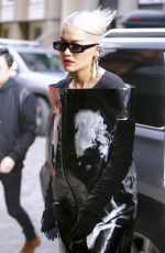 RITA ORA Arrivesa at Mercer Hotel in New York 12/17/2018