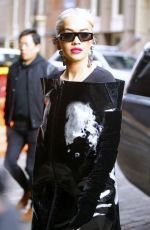 RITA ORA Arrivesa at Mercer Hotel in New York 12/17/2018