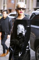 RITA ORA Arrivesa at Mercer Hotel in New York 12/17/2018