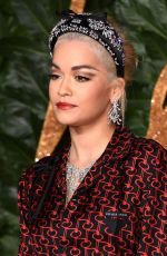 RITA ORA at British Fashion Awards in London 12/10/2018