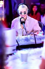RITA ORA at C Cauet Show at NRJ Radio in Paris 12/20/2018