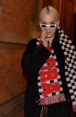 RITA ORA at Euro Star Station in London 12/20/2018