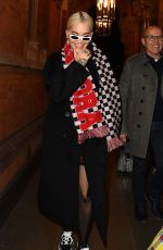 RITA ORA at Euro Star Station in London 12/20/2018