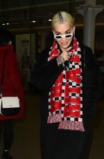 RITA ORA at Euro Star Station in London 12/20/2018