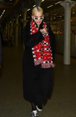 RITA ORA at Euro Star Station in London 12/20/2018