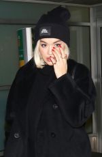 RITA ORA at JFK Airport in New York 12/14/2018