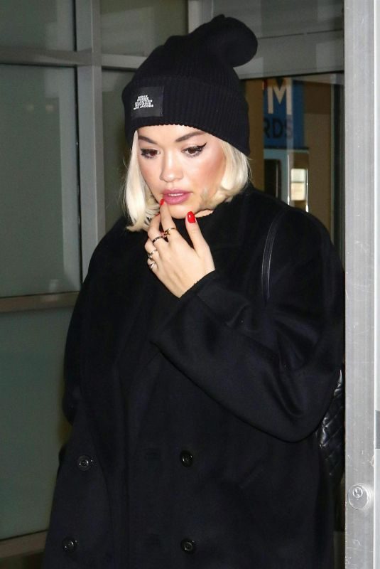 RITA ORA at JFK Airport in New York 12/14/2018