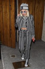 RITA ORA at Nice Guy in West Hollywood 12/03/2018