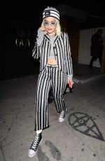 RITA ORA at Nice Guy in West Hollywood 12/03/2018