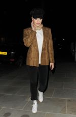 RITA ORA Leaves Graham Norton Christmas Special Show in London 12/12/2018