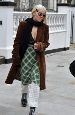 RITA ORA Leaves Her Home in London 11/07/2018