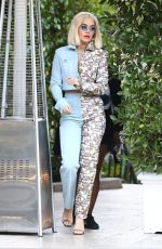 RITA ORA Leaves Hotel Bel-Air in Beverly Hills 12/04/2018
